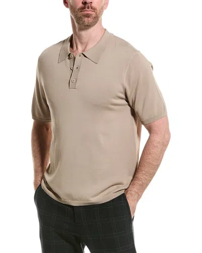 Elie Tahari Polo Shirt In Beige