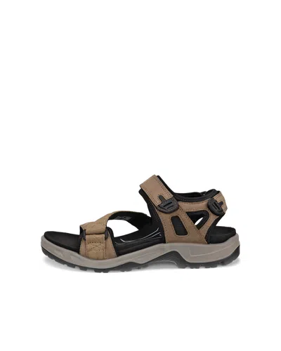 Ecco Men's Yucatan Coast Sandal In Brown