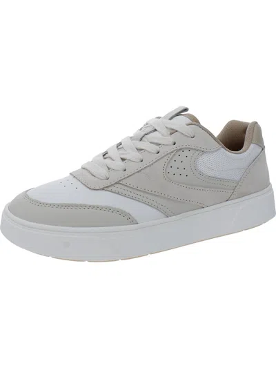 Vionic Karmelle Womens Leather Lifestyle Casual And Fashion Sneakers In Grey