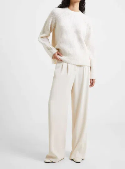 French Connection Jika Sweater In Winter White In Beige