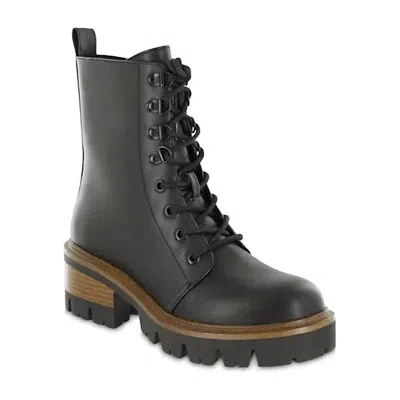 Mia Women's Isaiah Lace-up Combat Boots In Black