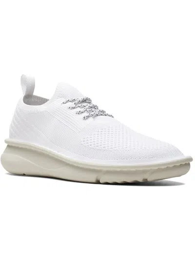 Clarks Origin2 Mens Fitness Lifestyle Casual And Fashion Sneakers In White