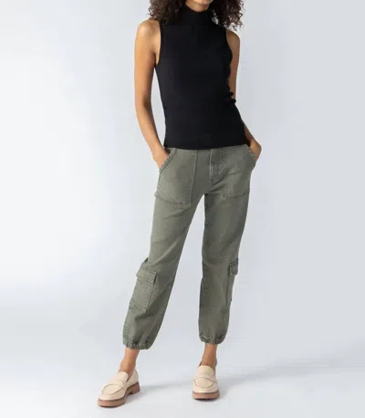 Sanctuary Clothing Brooklyn Cargo Pants In Mossy Green