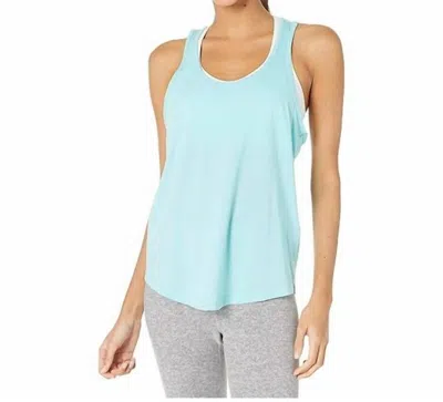 Beyond Yoga To The Point Looped Tank Top In Island Topaz In Blue