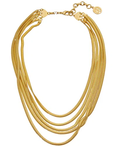 Ben-amun Cobra 24k Plated Necklace In Gold