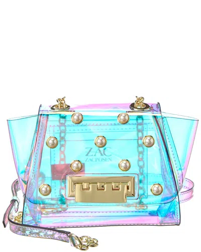 Zac Posen Eartha Mini Chain Crossbody In Blue