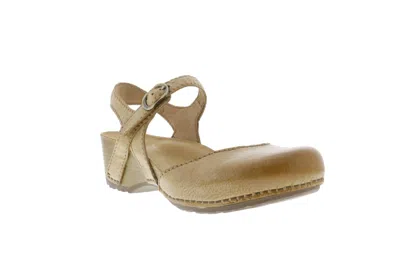 Dansko Women's Tiffani Closed-toe Sandals In Tan In Beige