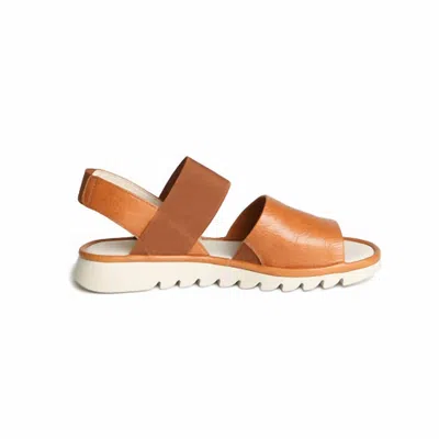 The Flexx Banzai Sandal In Deluxe Leather In Brown