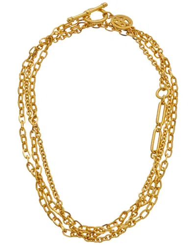 Ben-amun Gold Link 24k Plated Necklace