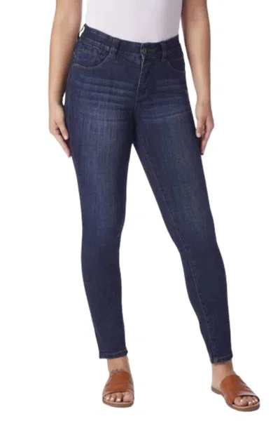 Jag Cecilia Skinny Mid-rise Jeans In Night Breeze In Blue