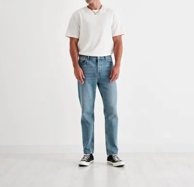 Wax London Men's Slim Fit Jeans In Mid Blue Wash