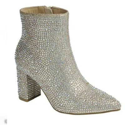 Forever Champagne Iceberg Boots In Silver