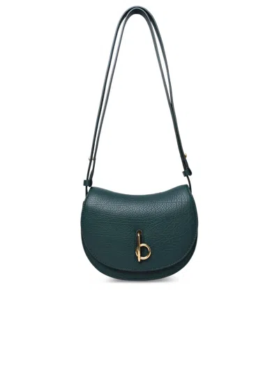Burberry 'rocking Horse' Mini Bag In Green Leather