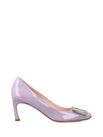 Roger Vivier Heeled Shoes In Baby Purple