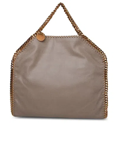 Stella Mccartney Beige Polyester Falabella 3 Chain Bag