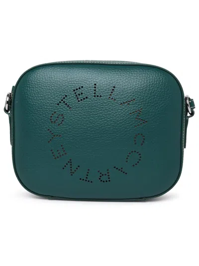 Stella Mccartney Small Bag In Peacock Alter Mat In Blue