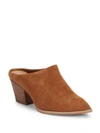 SEYCHELLES Intrigue Point-Toe Leather Mules,0400093744759