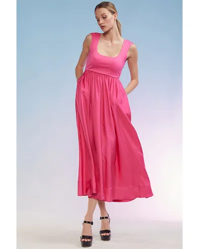Cynthia Rowley The Silk Dress In Pink