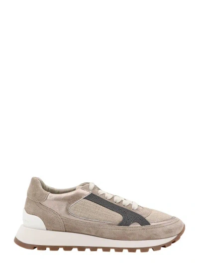 Brunello Cucinelli Monile Sneakers In Grey