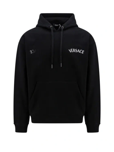 Versace Sweatshirt In Black