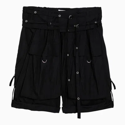 Isabel Marant Nylon-blend Shorts In Black