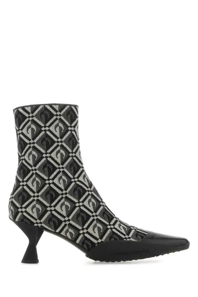 Marine Serre Boots In Printed