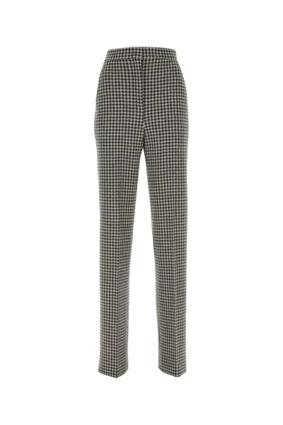 Max Mara Trousers In Checked