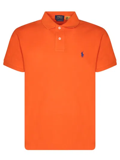Polo Ralph Lauren T-shirts In Orange