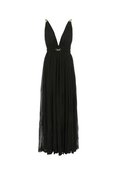 Saint Laurent Long Dresses. In Black