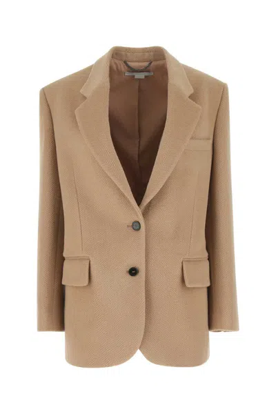 Stella Mccartney Jackets And Vests In Beige O Tan
