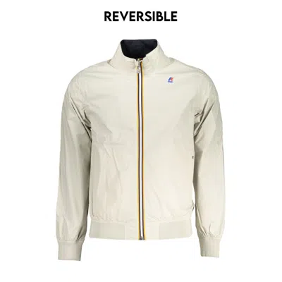 K-way Elegant Waterproof Beige Sports Jacket In Neutral