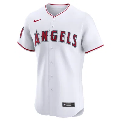 Nike White Los Angeles Angels Home Elite Jersey
