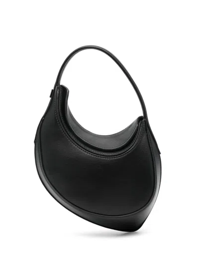 Mugler Crv 02 Mini Bag Woman Black In Leather