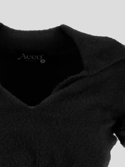 Acco Studios Polo Shirt In Black