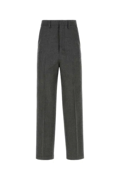 Ami Alexandre Mattiussi Ami Pants In Gray