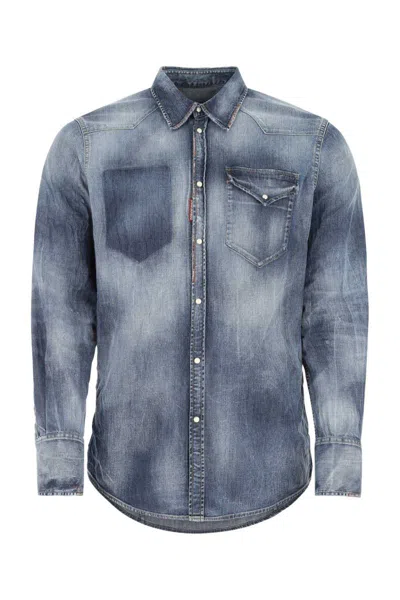Dsquared2 Dsquared Shirts In Blue