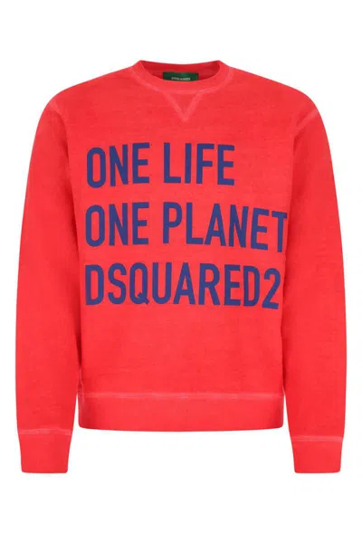 Dsquared2 Dsquared Sweatshirts In Red