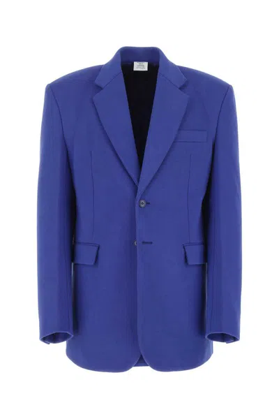Vetements Jackets And Waistcoats In Blue