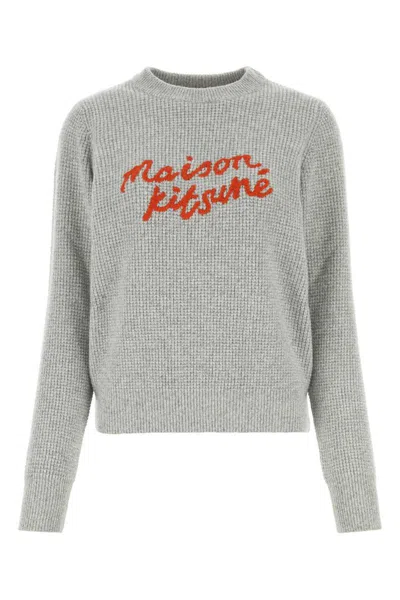 Maison Kitsuné Maison Kitsune Sweater In Grey