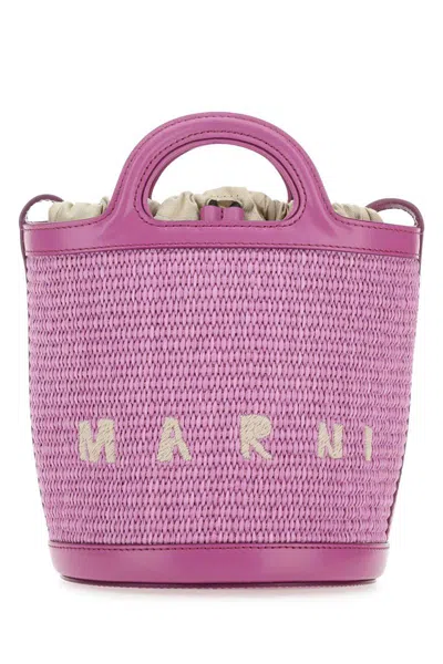 Marni Bucket Bags In Purple