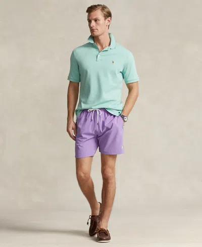 Polo Ralph Lauren Traveler Classic 泳裤 In Purple Martin