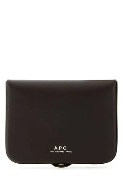 Apc A.p.c. Wallets In Brown