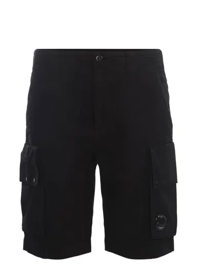 C.p. Company Shorts Black