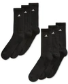 Adidas Originals Athletic Crew Socks In Black