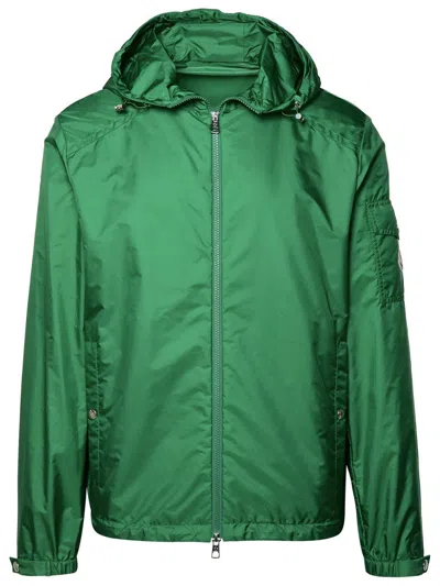 Moncler 'etiache' Green Polyamide Jacket