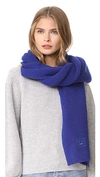 Acne Studios Bansy L Face Scarf In Royal Blue