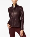 GUCCI WING COLLAR LEATHER JACKET