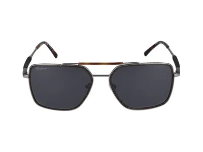 Ferragamo Salvatore  Eyewear Aviator Sunglasses In Multi