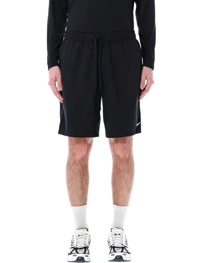 Nike Form Elasticated-waistband Shorts In 黑色