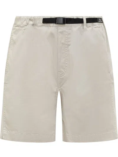 Woolrich Belted In White